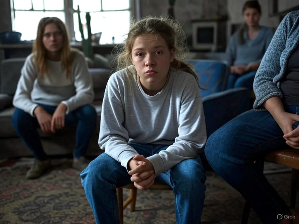 Group Thereapy Bored and Disinterested.