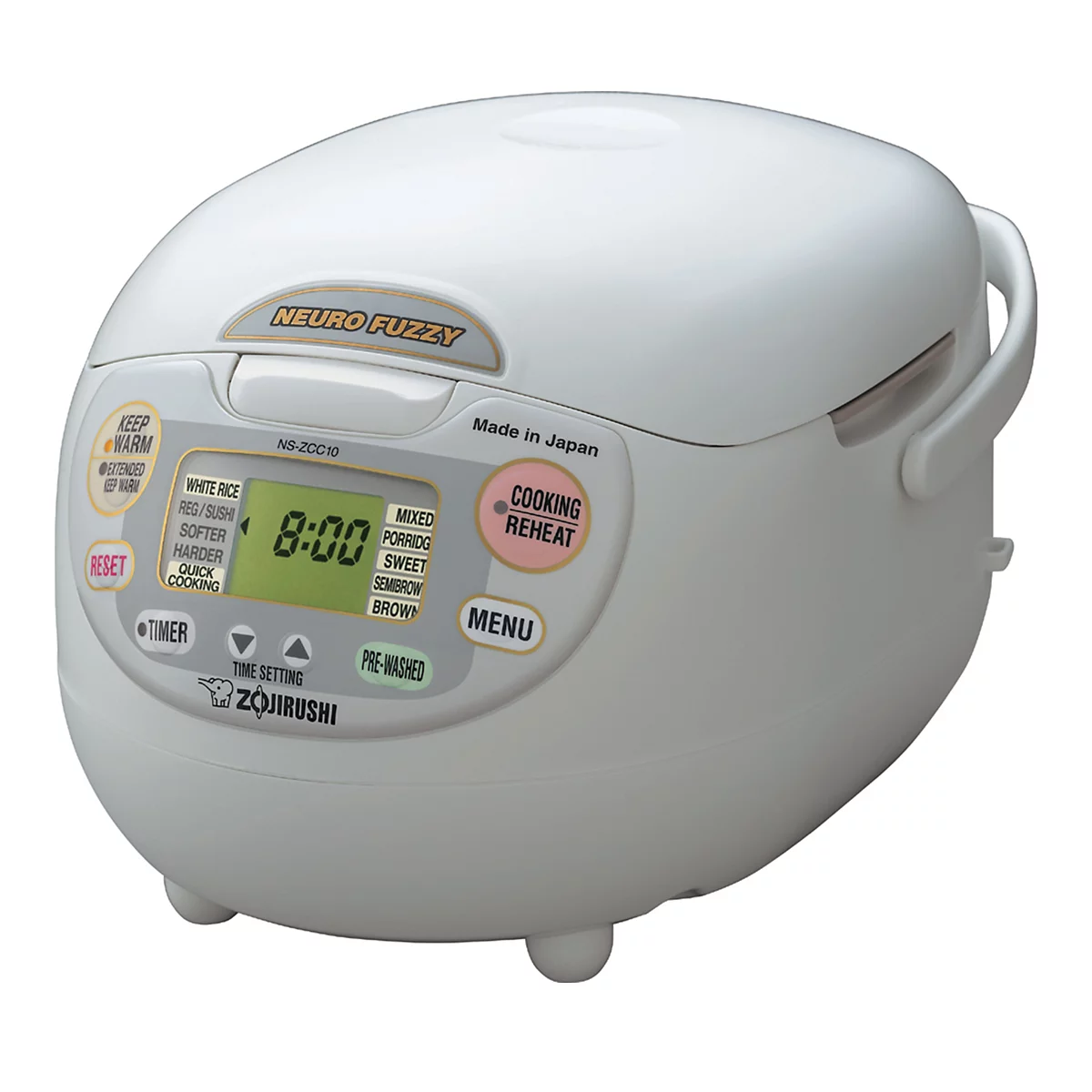 Zojirushi Neuro Fuzzy Rice Cooker - White -