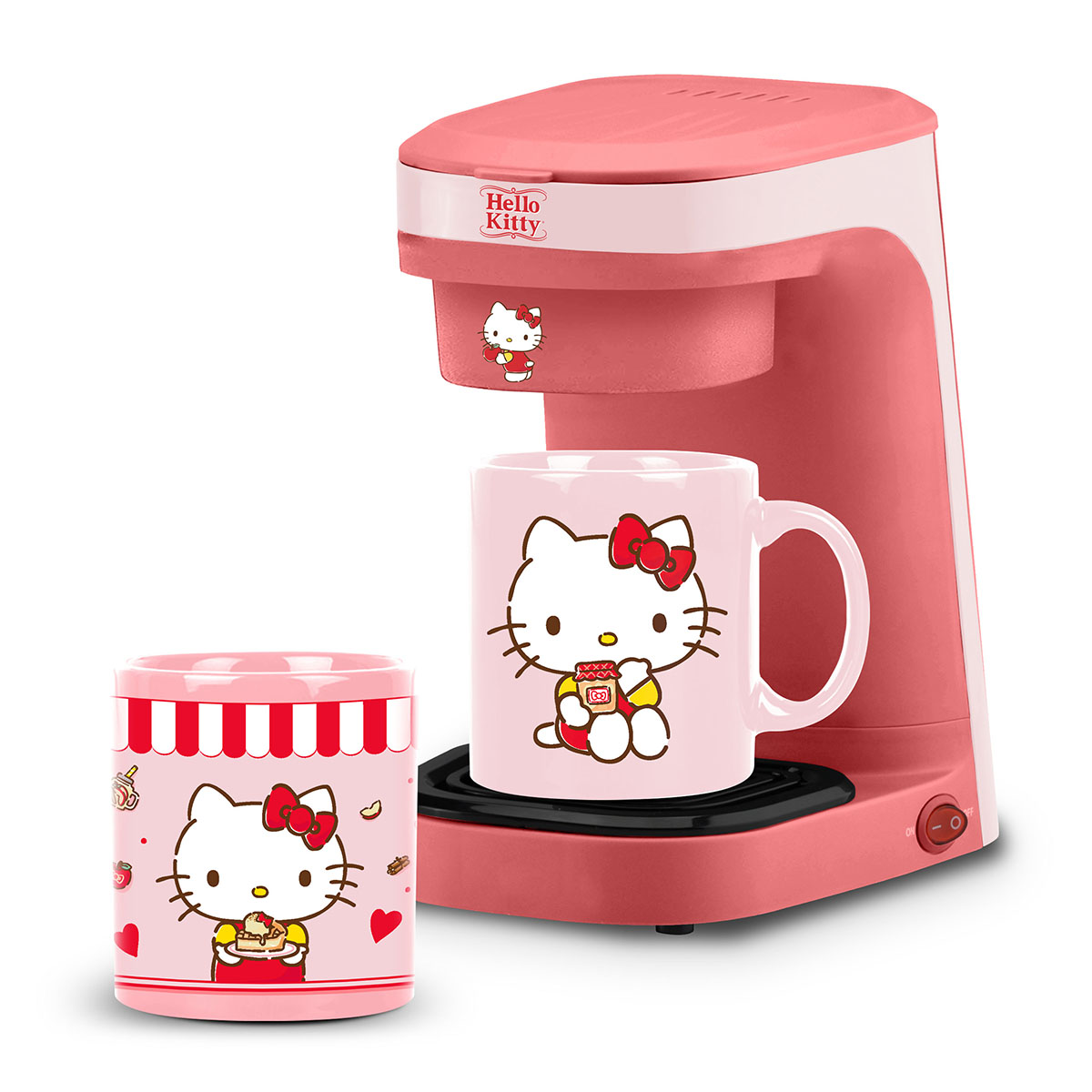 Hello Kitty Single Cup Coffee Maker Gift Set