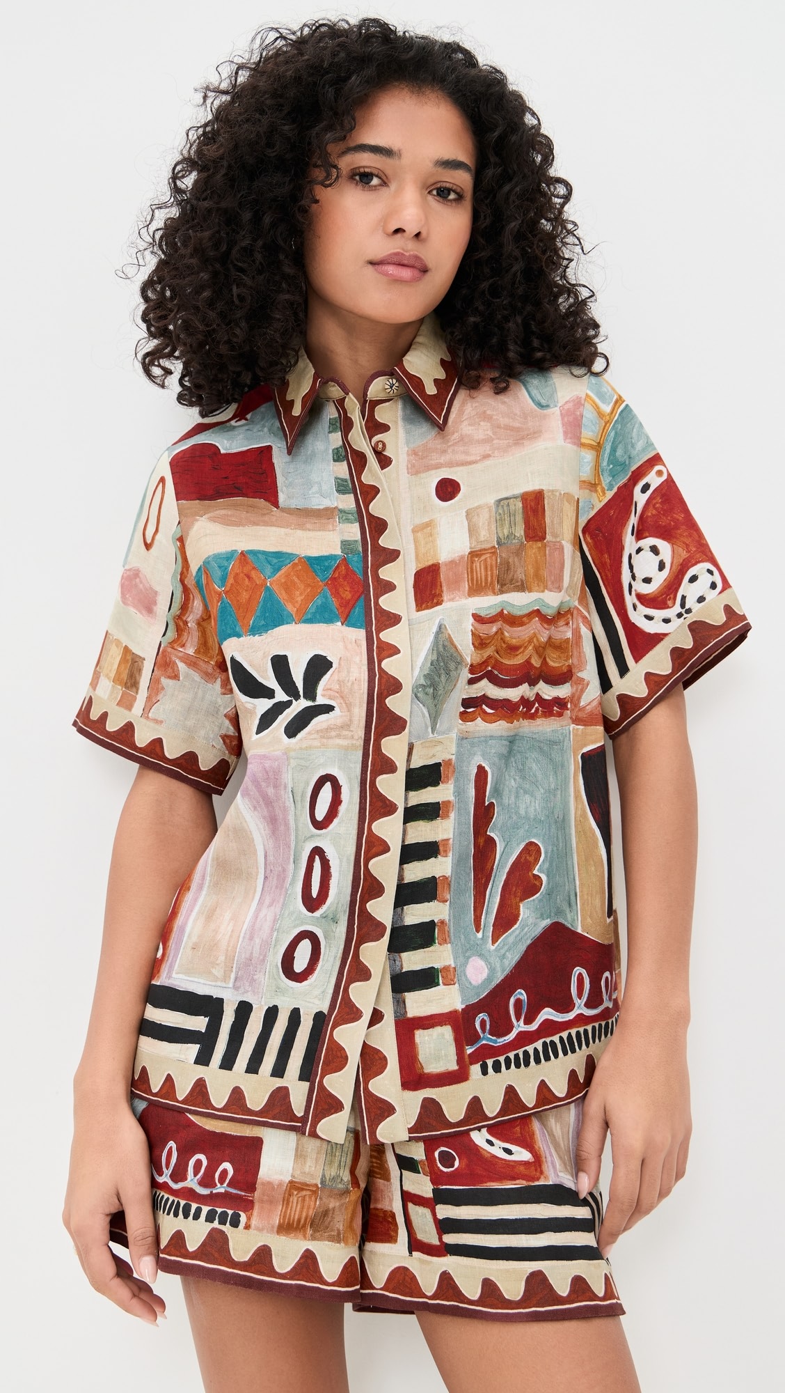 ALÉMAIS Michelle Shirt - Multi - [M]